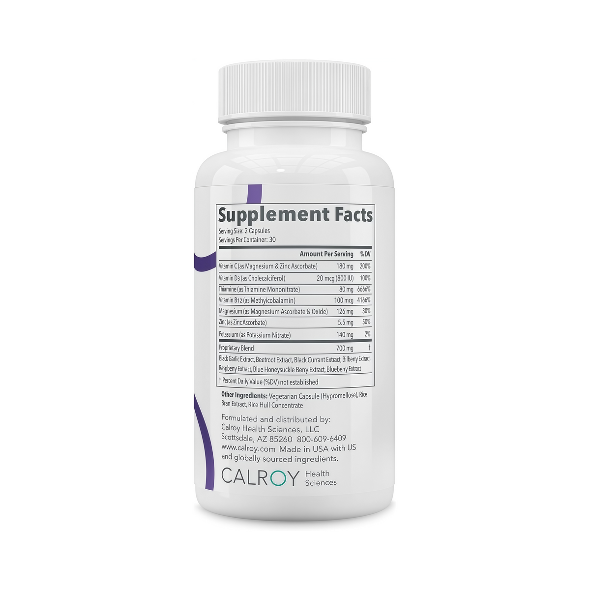 Calroy Vascanox HP, Next Generation Nitric Oxide Support, 60 Vegan Capsules | Up to 24 Hours on Single Dose*+, Targets Nitric Oxide Pathways, Supports Natural Production, Storage & Release*